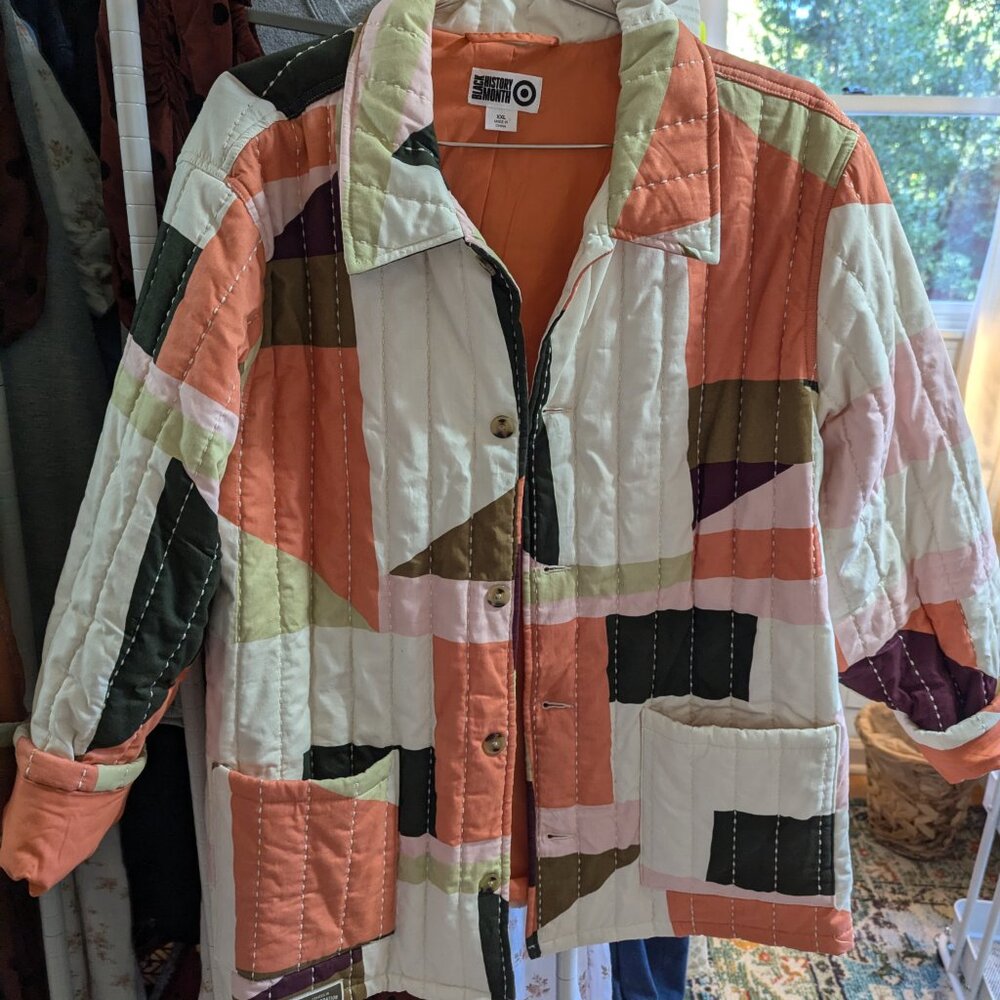 Black History Month For Target In Collaboration With Quilters Gee’s Bend Jacket